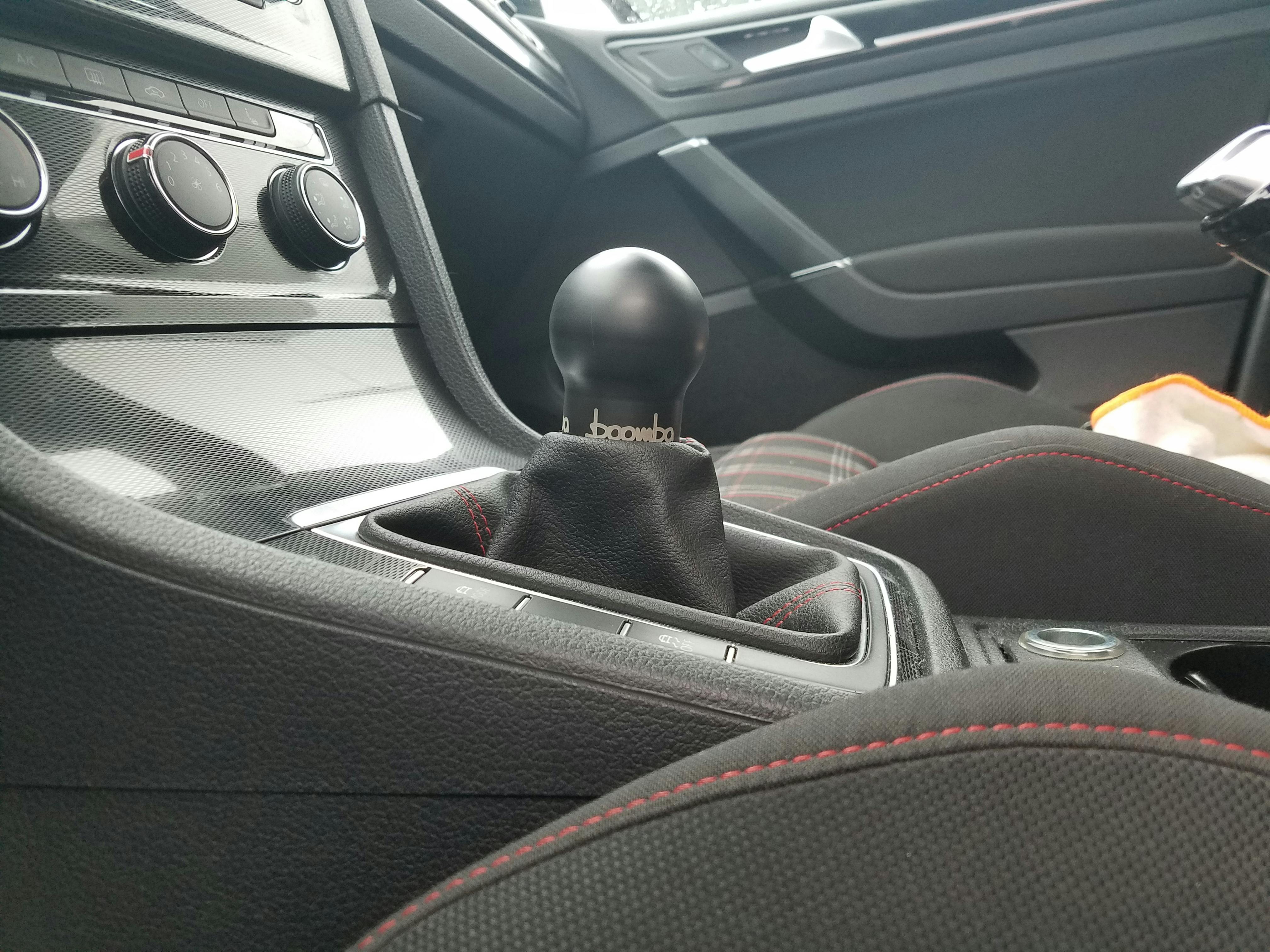 Boomba Short Throw Weighted Shift Knob 2010+ VW Golf GTI/R Mk6/Mk7